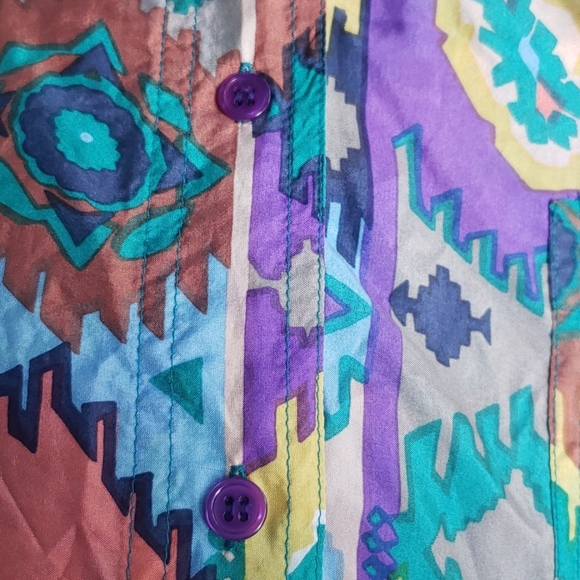 Ladies silk shirt - Picture 6 of 7